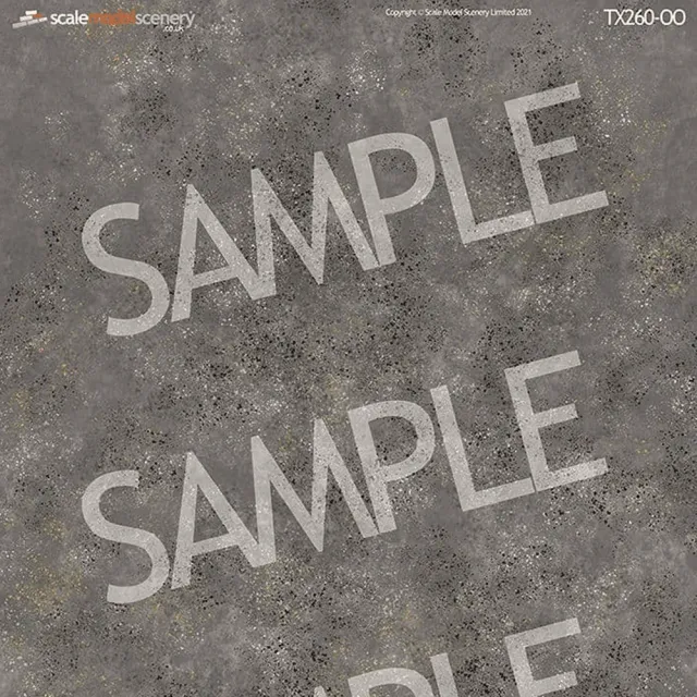 Scale Model Scenery TX260-OO papír šedý kámen 2 listy H0