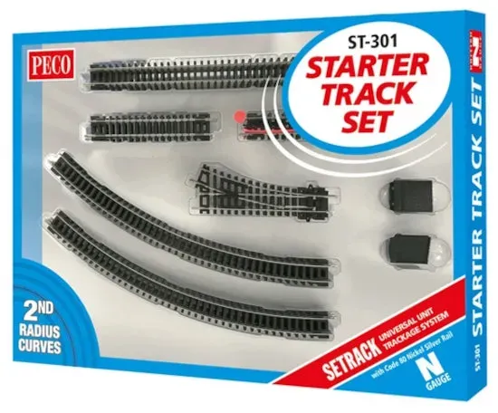 Peco Setrack ST301 startovací sada kolejí N 2. radius
