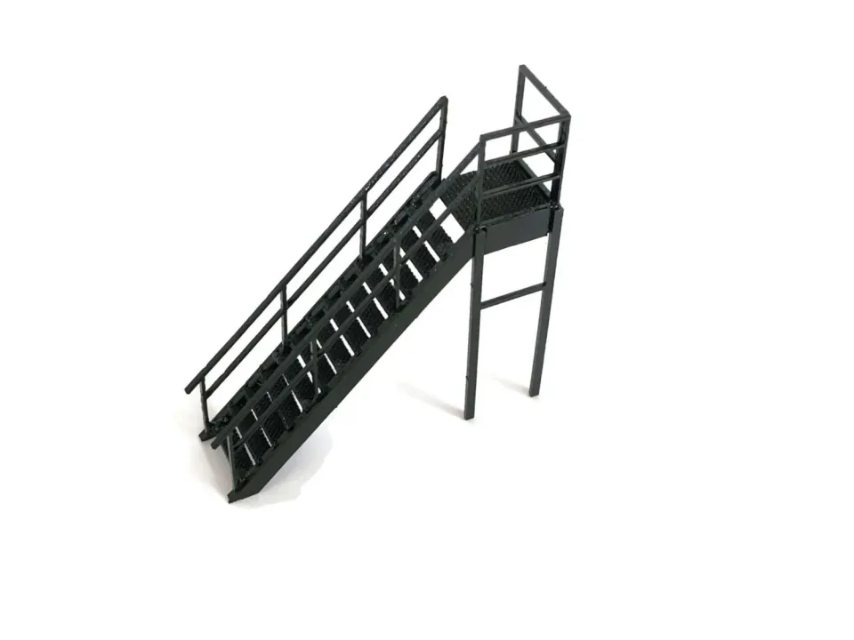 Scale Model Scenery LX245 schodiště OO 1:76 ocelové 2 kusy