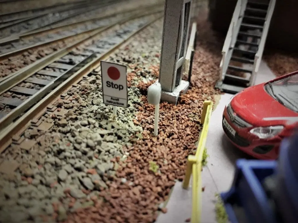 Scale Model Scenery AX052-OO traťové telefony 4 ks