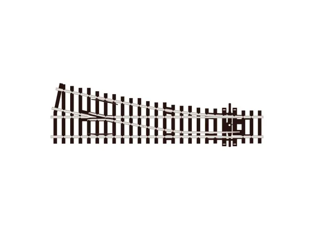Peco Streamline SL91 výhybka Code 100 pravá OO/HO