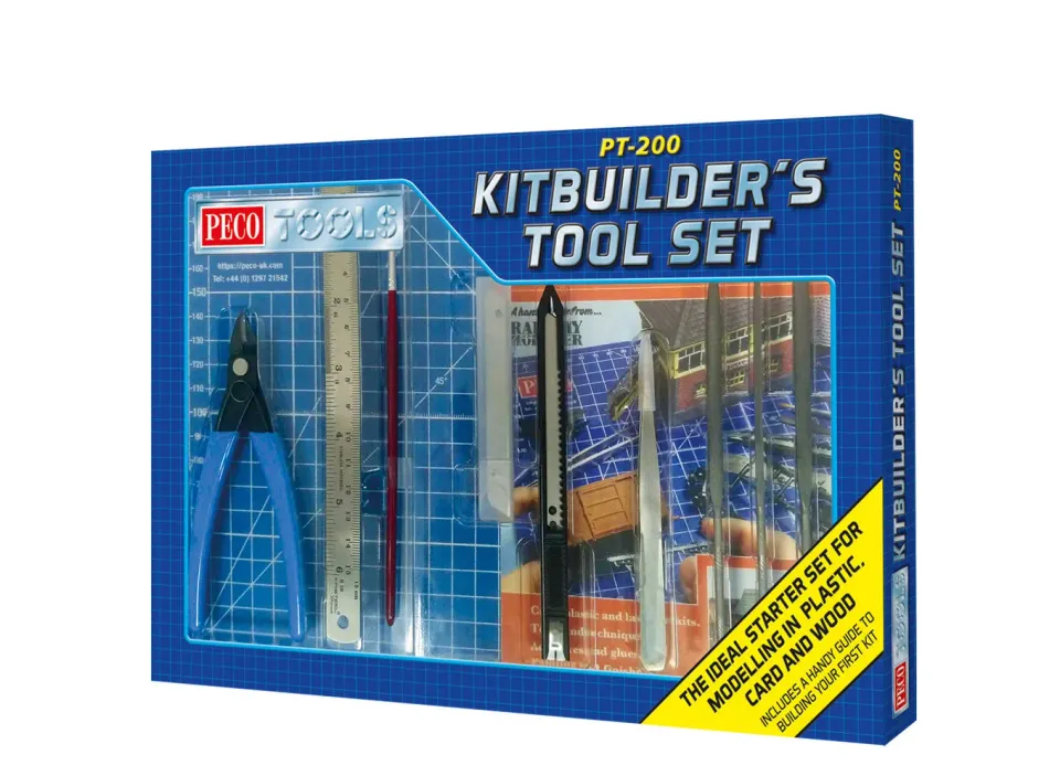 Peco PT200 Kit Builder's sada modelářského nářadí