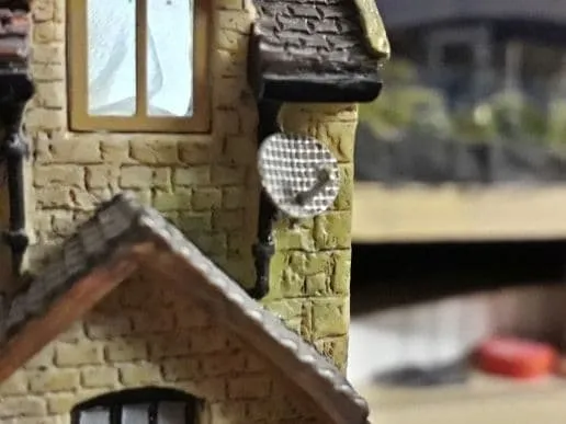 Scale Model Scenery LX212-OO TV antény a paraboly 13 ks 1:76