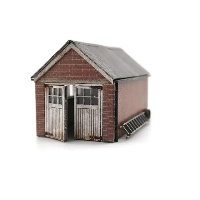 Scale Model Scenery KX117-OO garáž 60. let OO