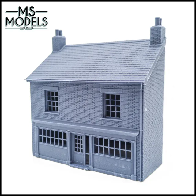 MS Models Low-Relief Shops Post Office obchod