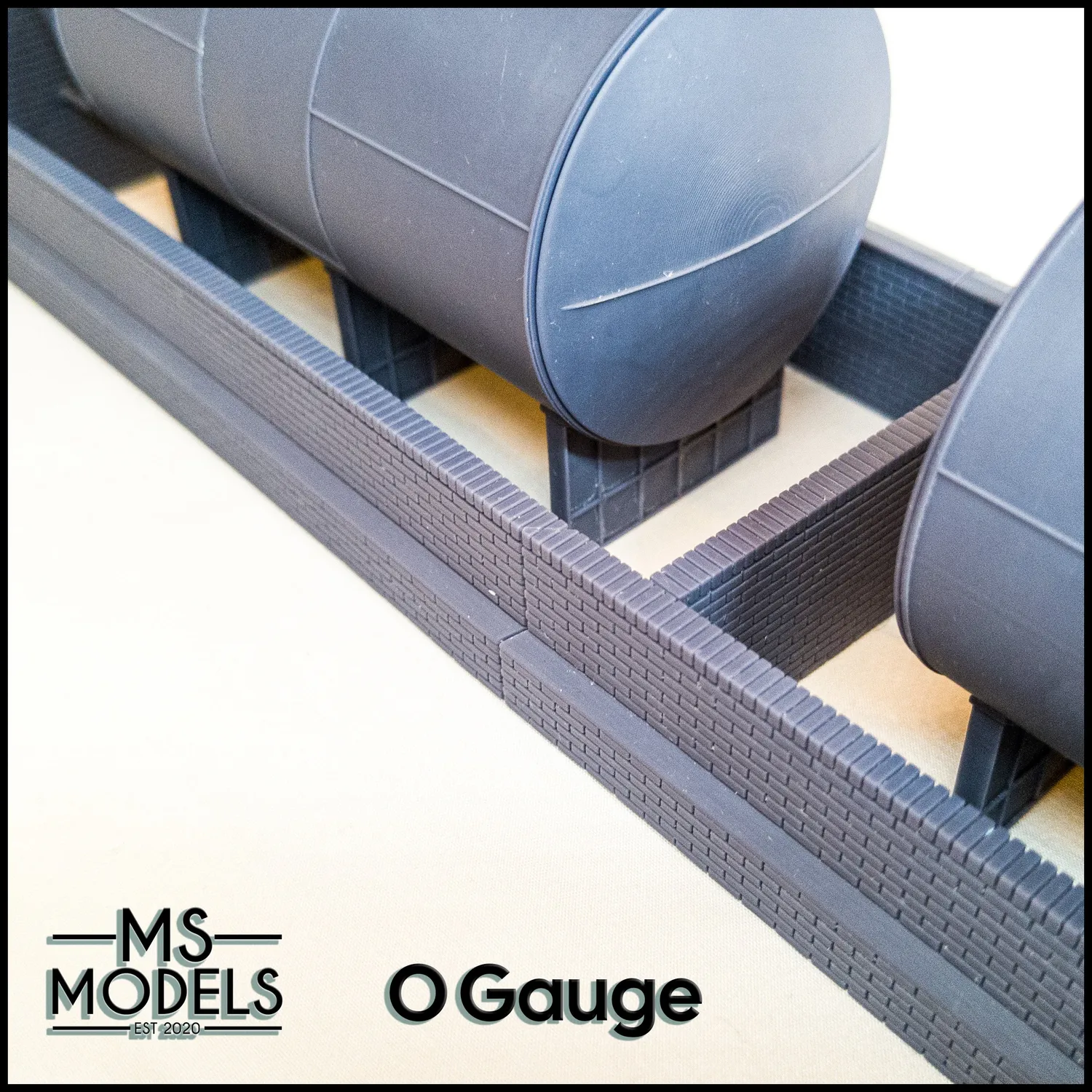 MS Models Buxton TMD Fuel Storage Depot stavebnice palivová