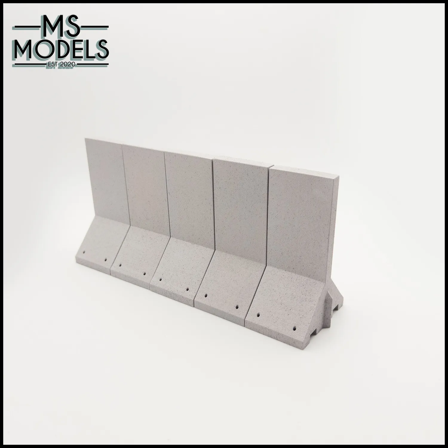MS Models Concrete Dividing Walls stěna 10 ks