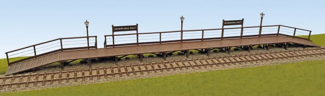 PECO Lineside Kits LK708 Wooden Platform Kit dřevěné nástupiště O