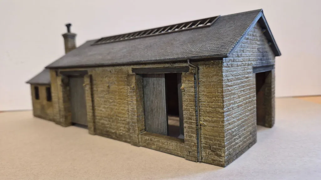 MS Models Midland Goods Shed skladiště