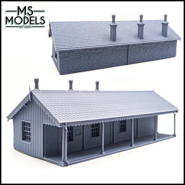 MS Models Penrhyn Station modelové nádraží