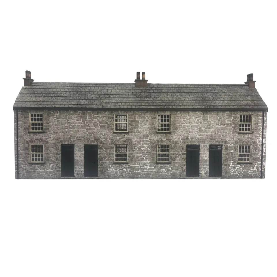 Scale Model Scenery KX080-OO řadové domky 4 kusy OO