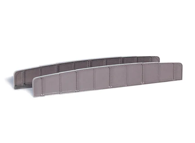 Peco Lineside Kits LK10 bočnice mostu 222 mm, 2 ks