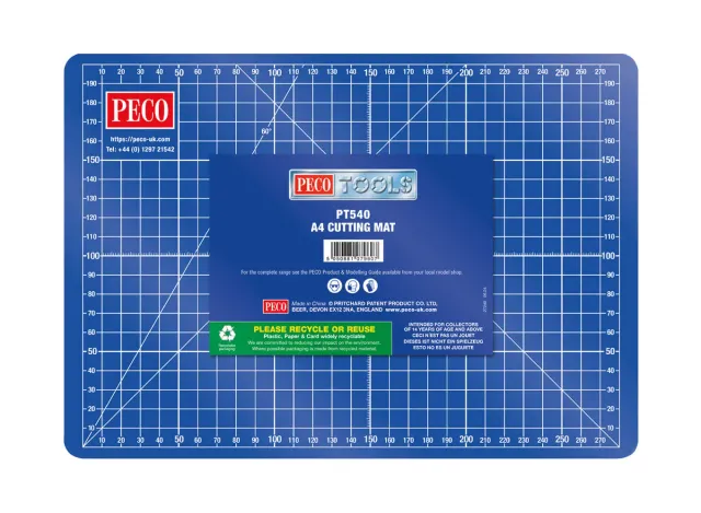 Peco PT540 řezací podložka A4 modelářská