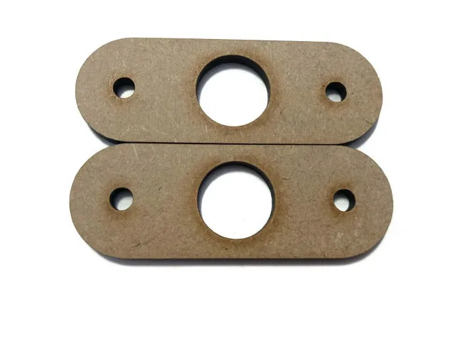 Scale Model Scenery Baseboard Spacers rozpěrky kolejiště 2 ks