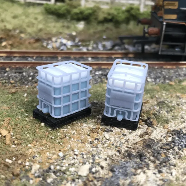 Scale Model Scenery AX343-OO IBC nádrže 640 l 4 ks plné