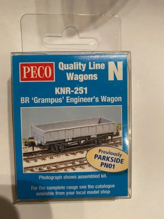 Peco KNR251 Grampus štěrkový vůz N stavebnice