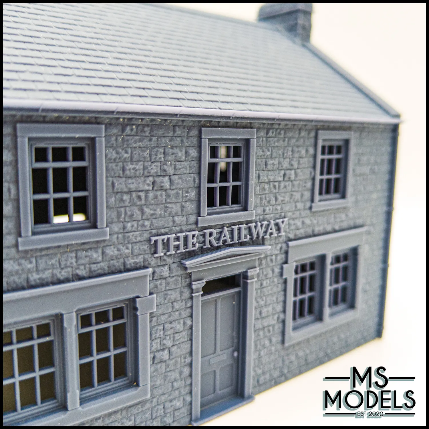 MS Models The Railway Inn stavebnice hospody