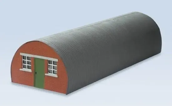 Peco Ratio 558 Nissen Hut OO/HO stavebnice hal