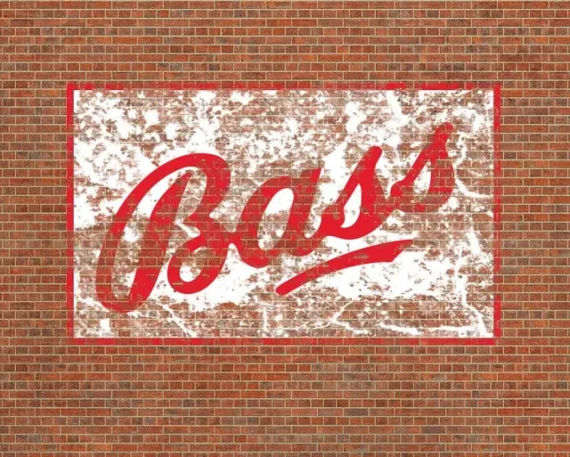 Scale Model Scenery DC024-OO nápis Bass Brewery obtisk 2 ks