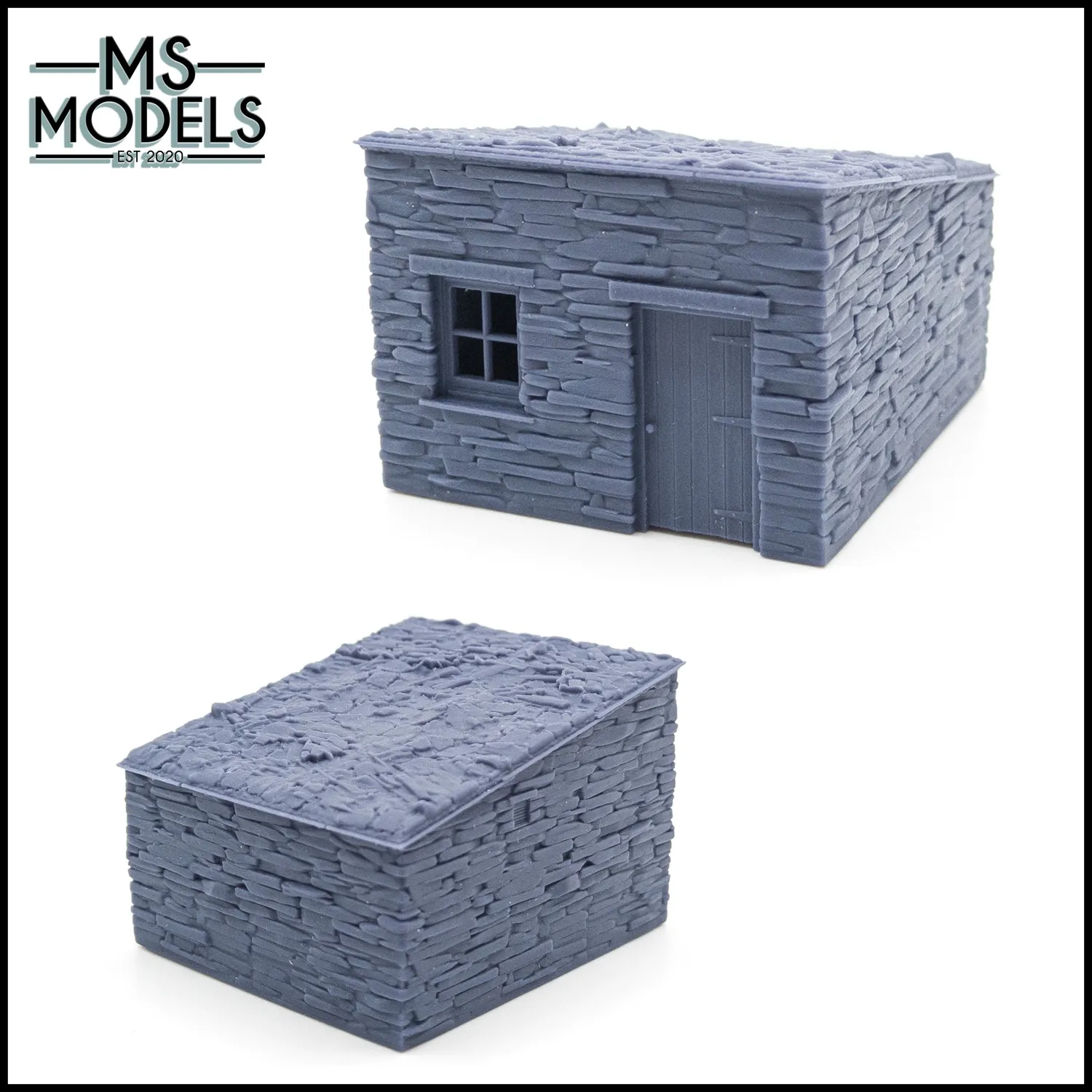 MS Models Gentleman's Conveniences Slate Built modelové toalety