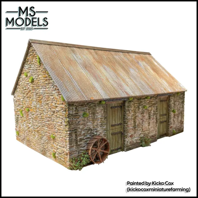MS Models Small Stone Barn stodola kamenná