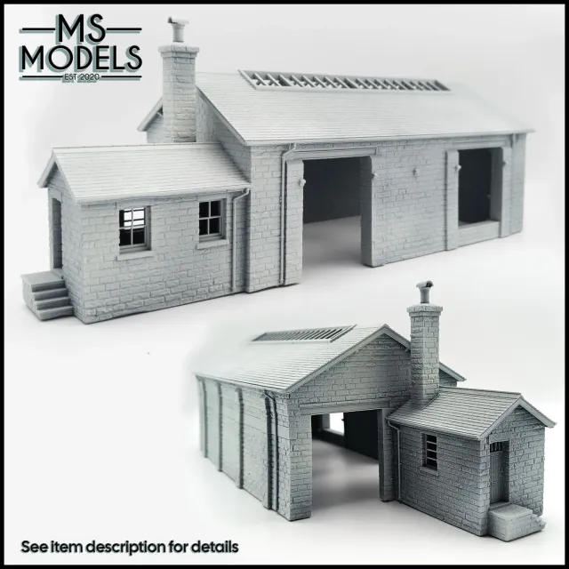 MS Models Midland Goods Shed skladiště OO