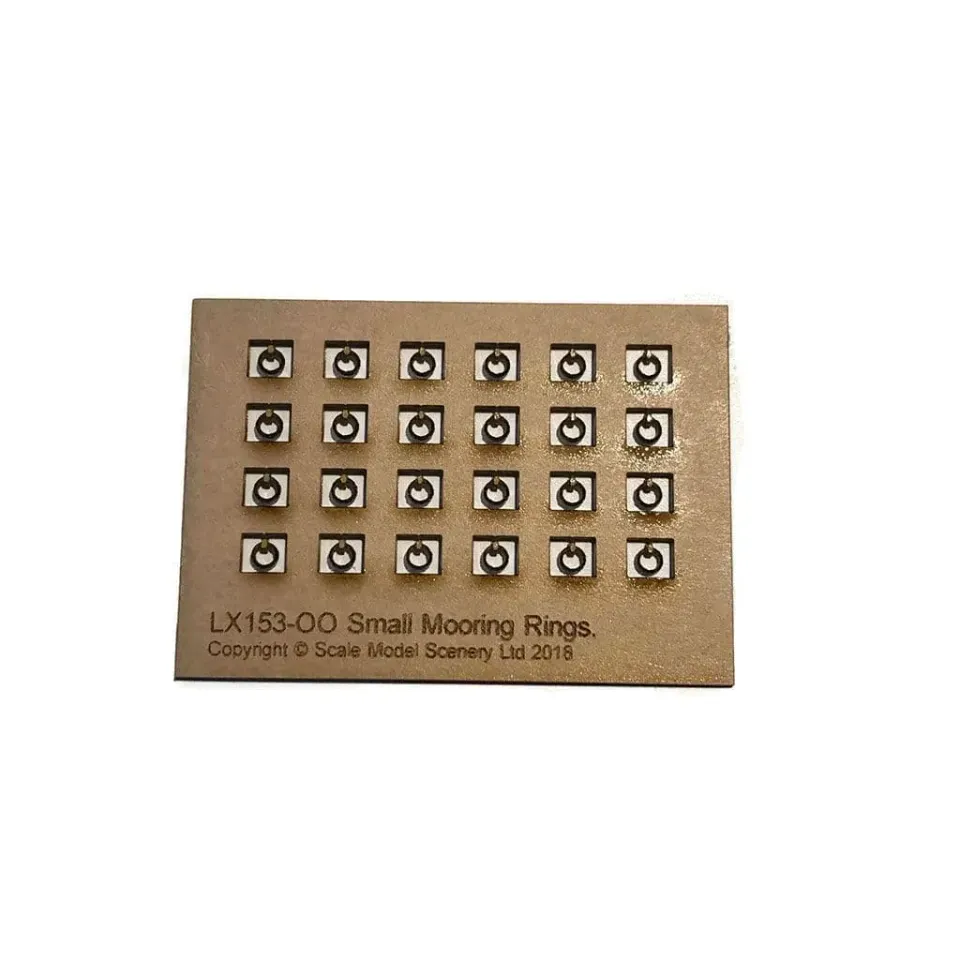 Scale Model Scenery LX153-OO malé úvazní kruhy OO 24 ks