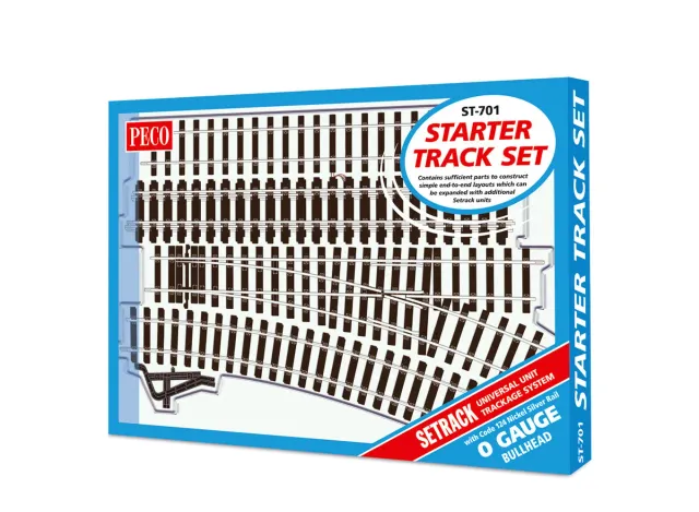 Peco Setrack ST701 startovací sada kolejí O Bullhead
