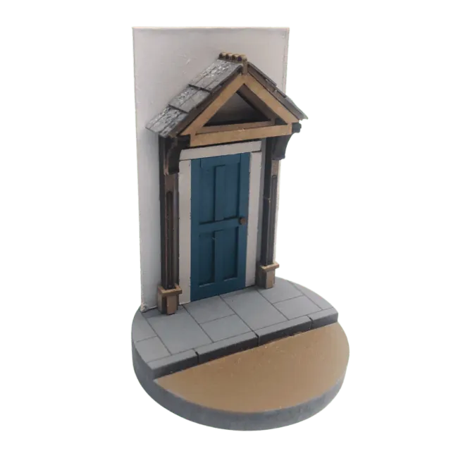 Scale Model Scenery LX498-OO štítová veranda typ A 2 ks