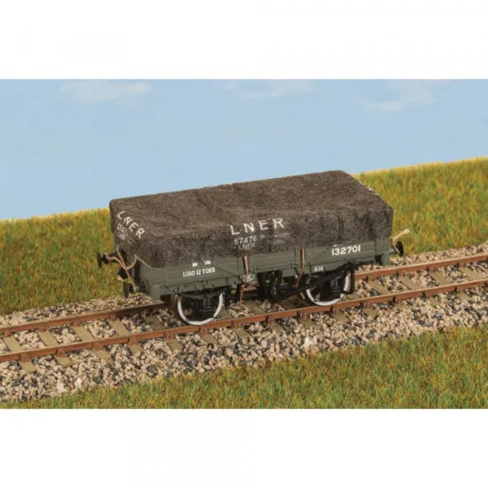 Peco Parkside PA60 plachty na vagóny OO/HO 8 ks