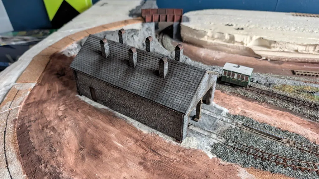 MS Models Boston Lodge Old Engine Shed lokomotivní remíza