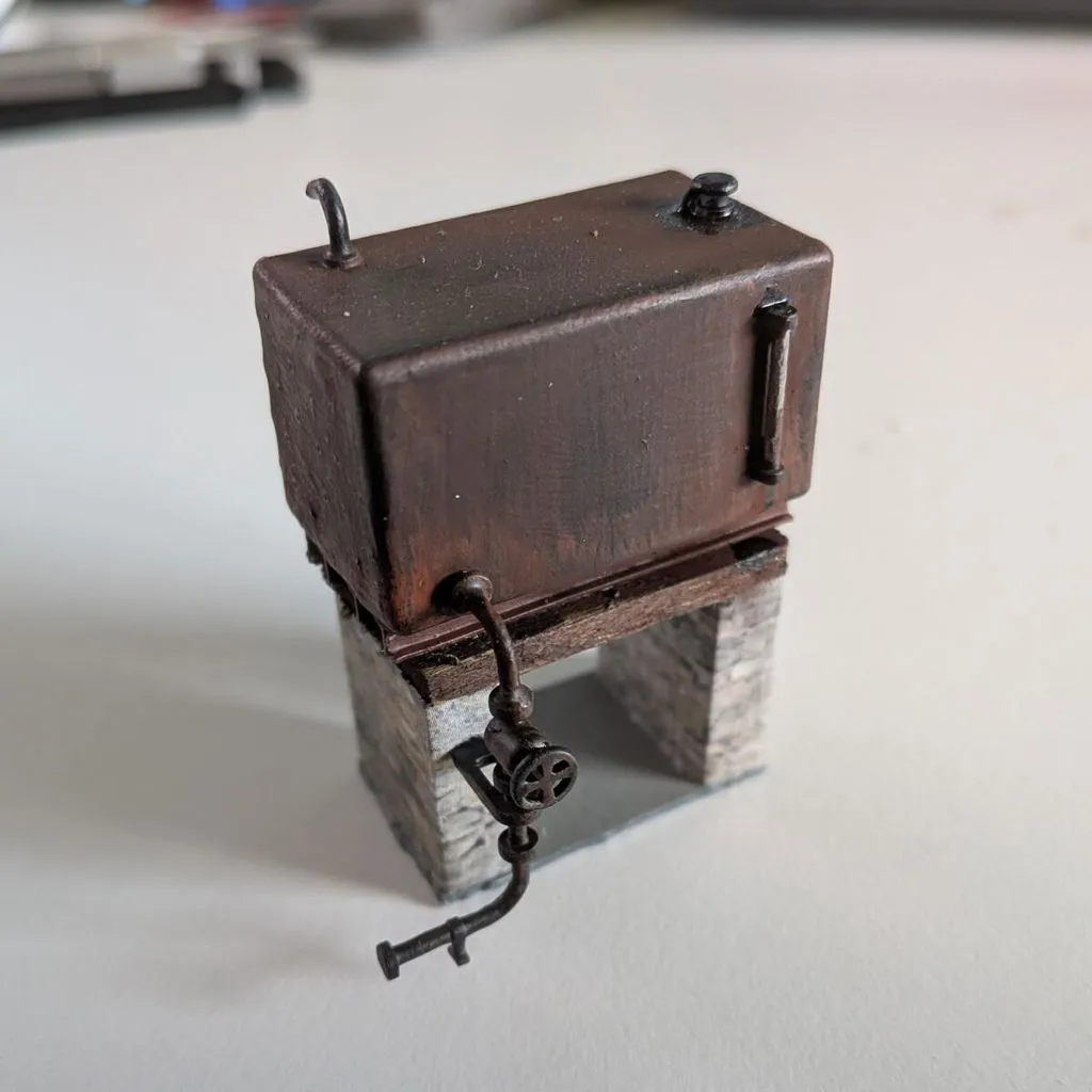 Scale Model Scenery AX197-OO nádrž na olej 1:76