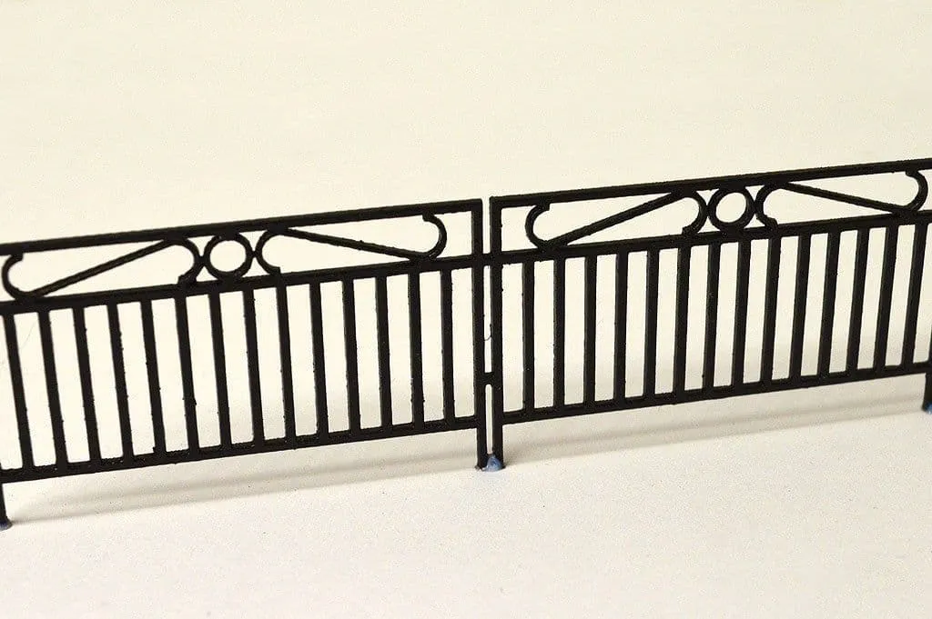Scale Model Scenery LX075 zábradlí kované laserboard