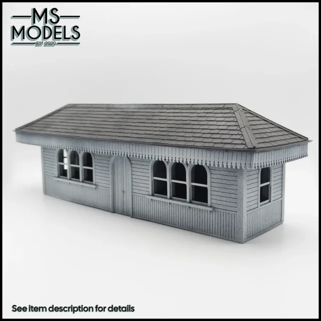 MS Models Glenfield Station MS154-43 stavebnice stanice O B Grade