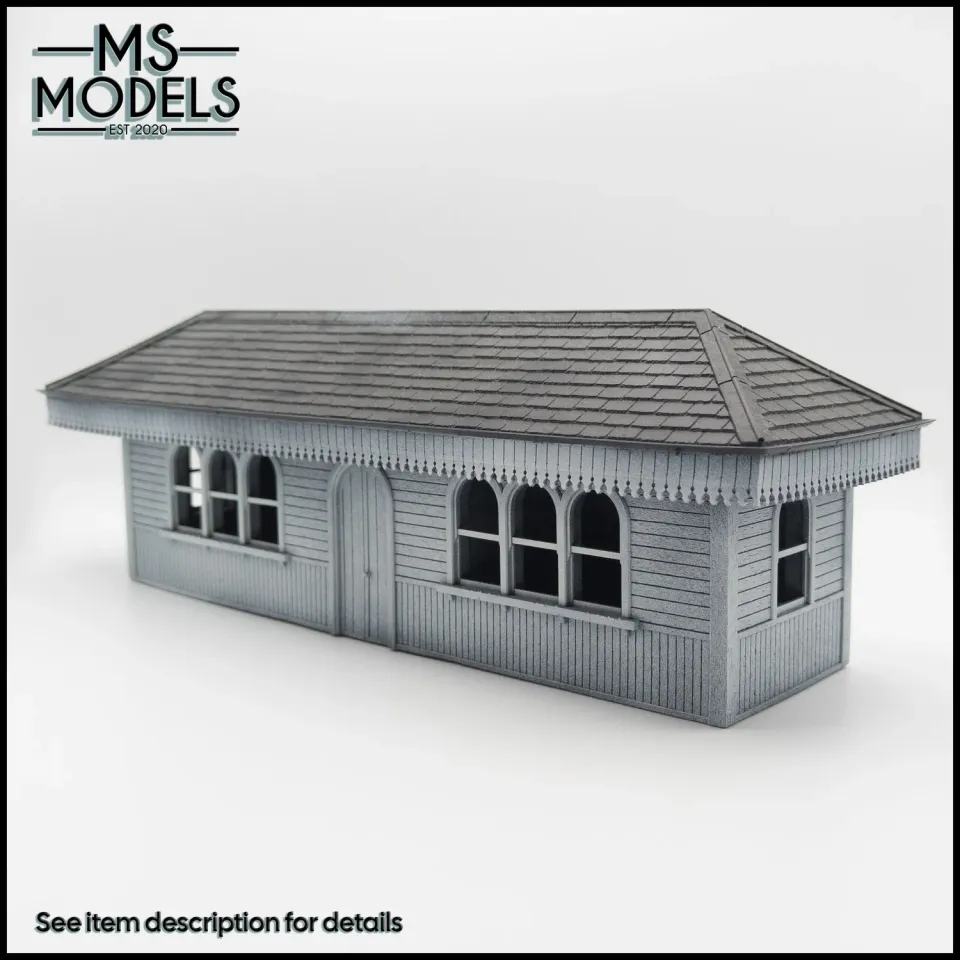 MS Models Glenfield Station MS154-43 stavebnice stanice O B Grade