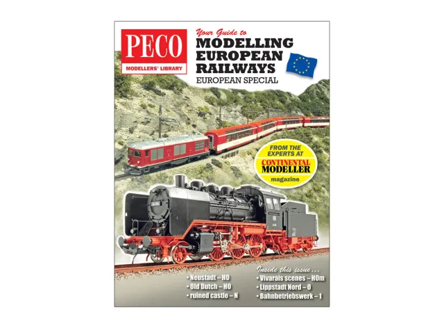 Peco PM205 Your Guide to Modelling European Railways kniha