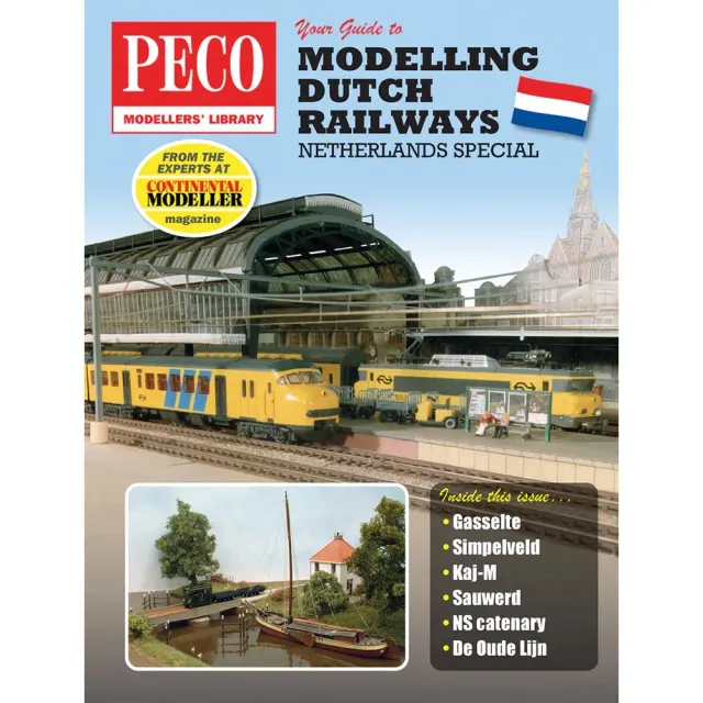 Peco Publications PM213 průvodce holandské kolejiště
