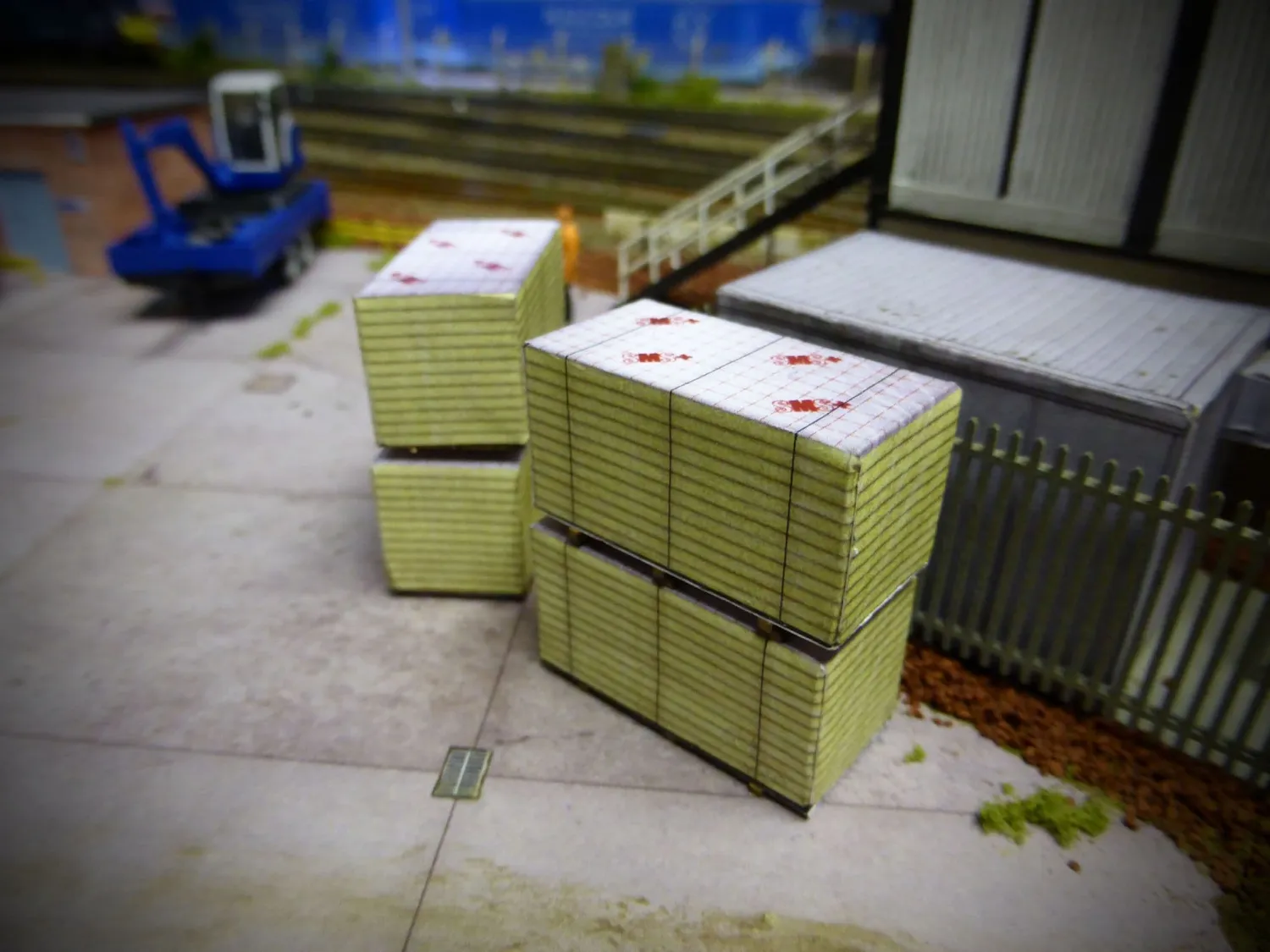 Scale Model Scenery AX036-OO izolační desky na paletách 4 ks