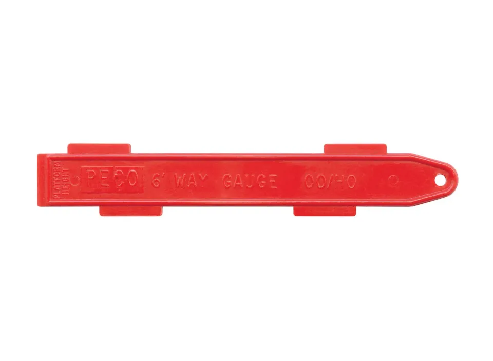 Peco SL-36 šablona rozchodu 00 6ft