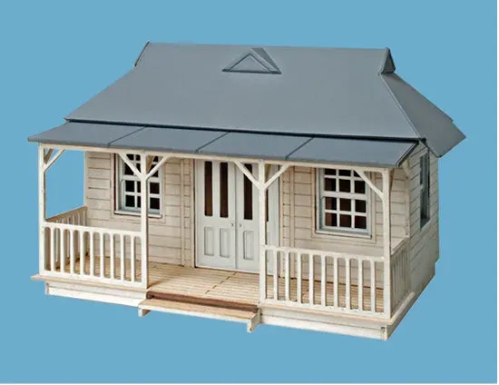 Modelscene 5400 kriketový pavilon OO/HO laserová stavebnice