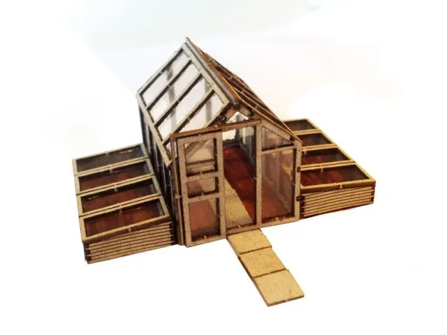 Scale Model Scenery LX016-OO skleník a pařeniště OO