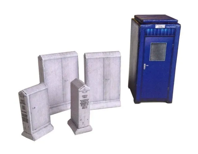 Scale Model Scenery AX006-OO traťové doplňky sada