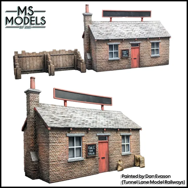 MS Models Coal Merchants and Staithes uhlí