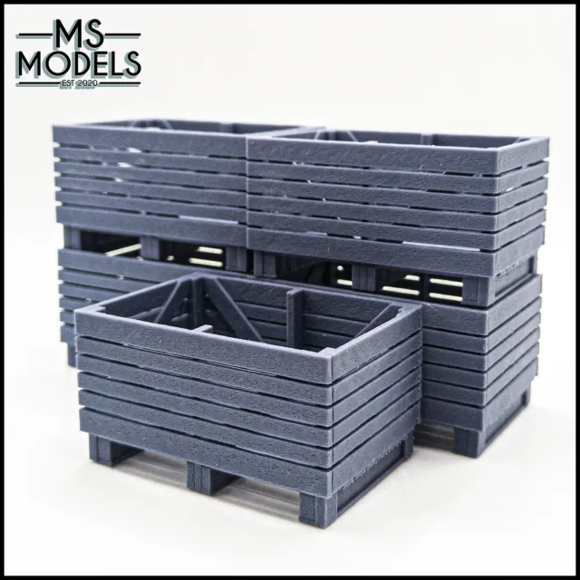 MS Models Large Potato Crates modelové bedny