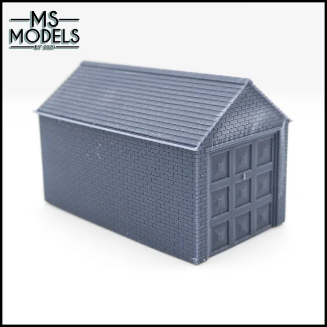 MS Models Brick Built Car Garage 1 garáž