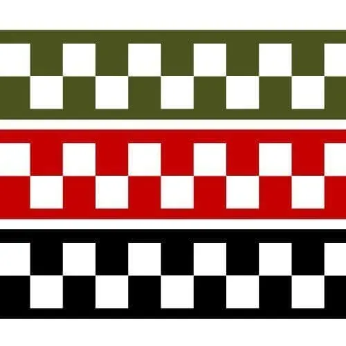 Scale Model Scenery DC013-OO obtisky bílá šachovnice OO