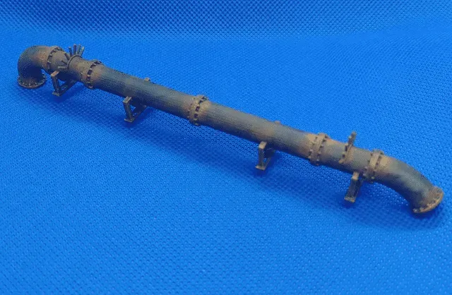 Scale Model Scenery 8mm Pipework Kit potrubí OO/O