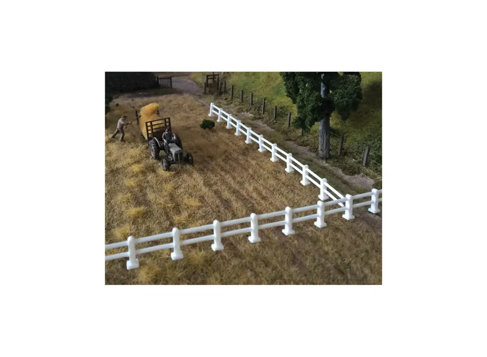 Modelscene 5027 sloupkový plot OO/HO 8 ks