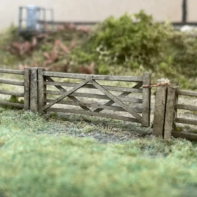 Scale Model Scenery LX001 farmářské brány stavebnice 3 ks