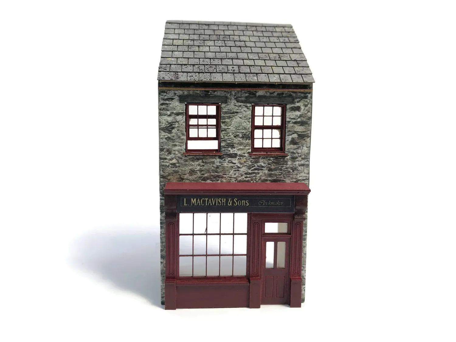 Scale Model Scenery KX069-OO Low Relief Period Terraced Shop stavebnice OO